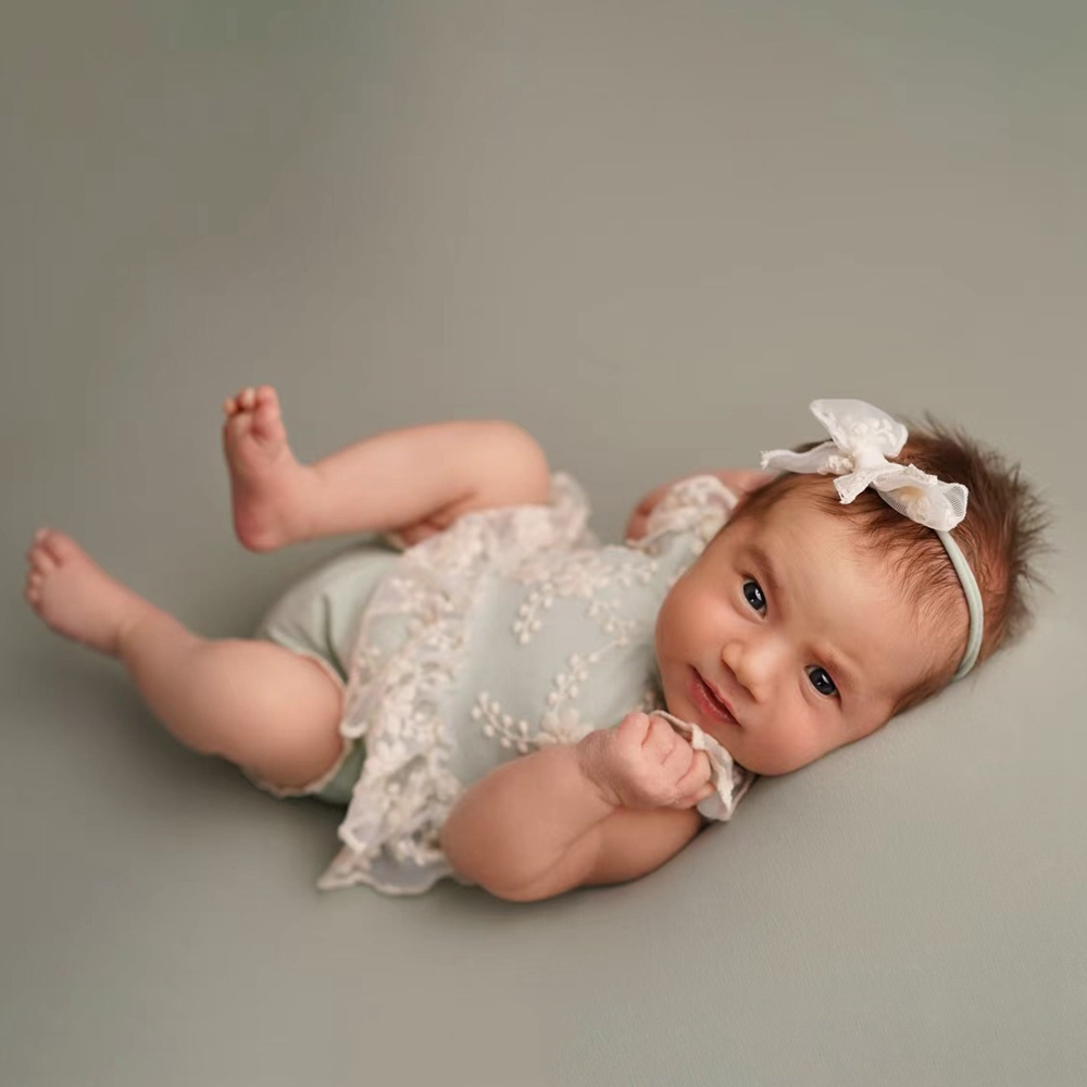 Baby Clothing Discount - Whimsical Newborn Baby Girl Pastel Green