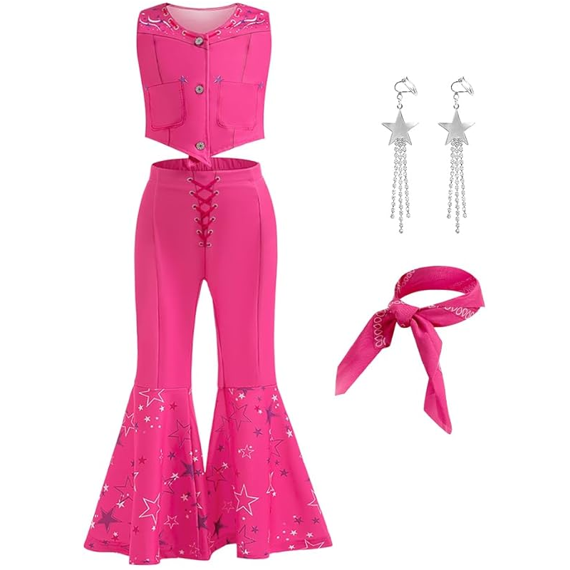 Cowgirl Pink Costume Set Girls - огляд і ціна Baby Clothing Sizes