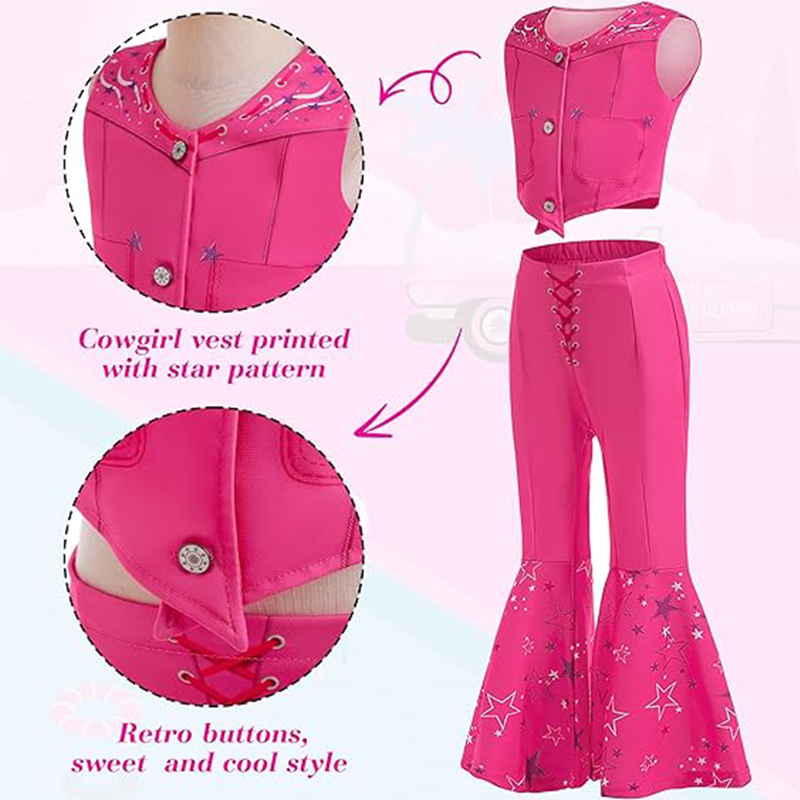 Cowgirl Pink Costume Set Girls - огляд і ціна Baby Clothing Sizes
