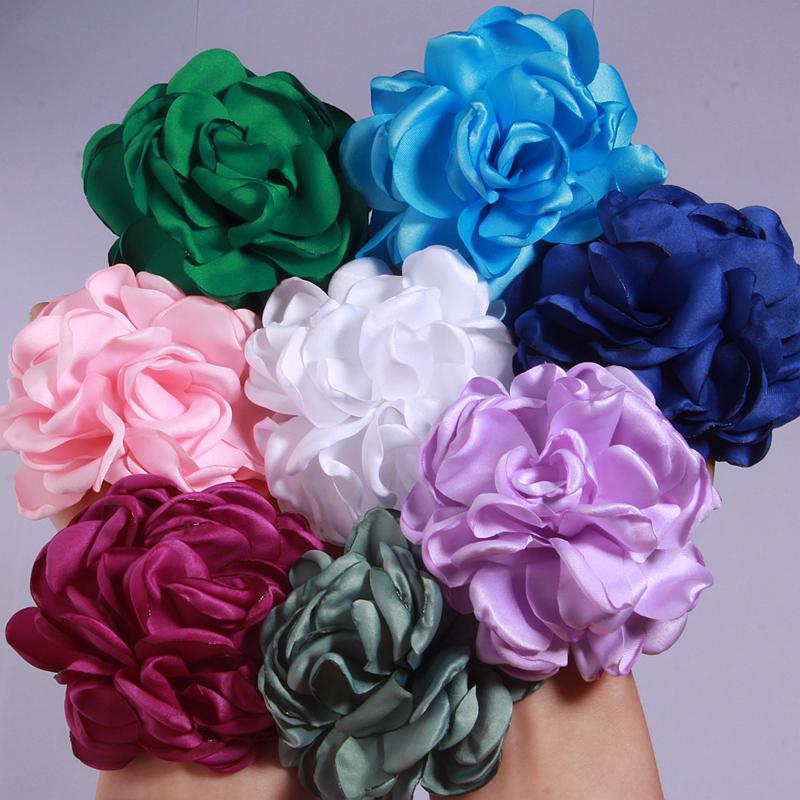 8CM Artificial Satin Rose Fabr - огляд і ціна Baby Clothing Accessories
