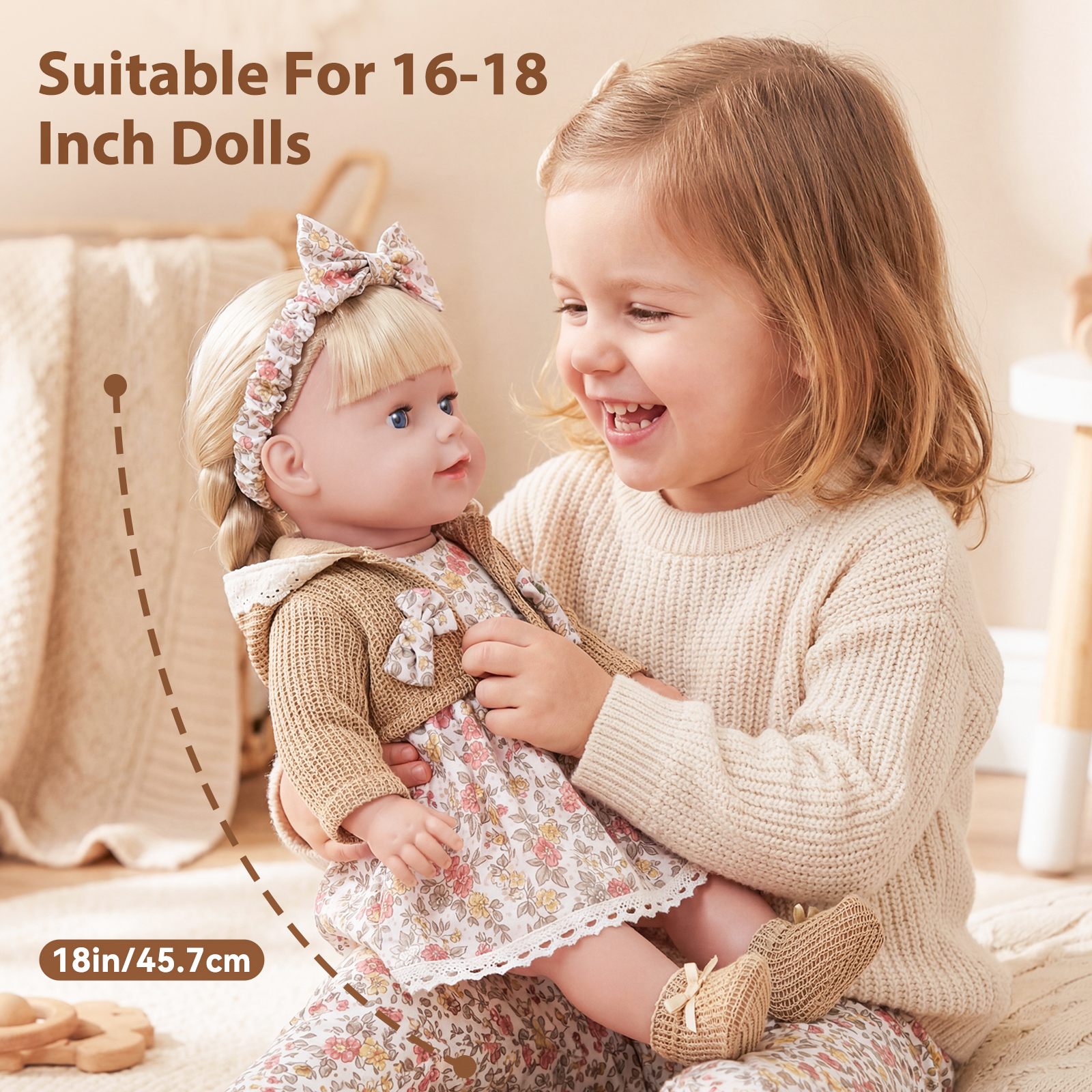 Cute Doll Clothes for 16-18 In - огляд і ціна Baby Clothing Discount