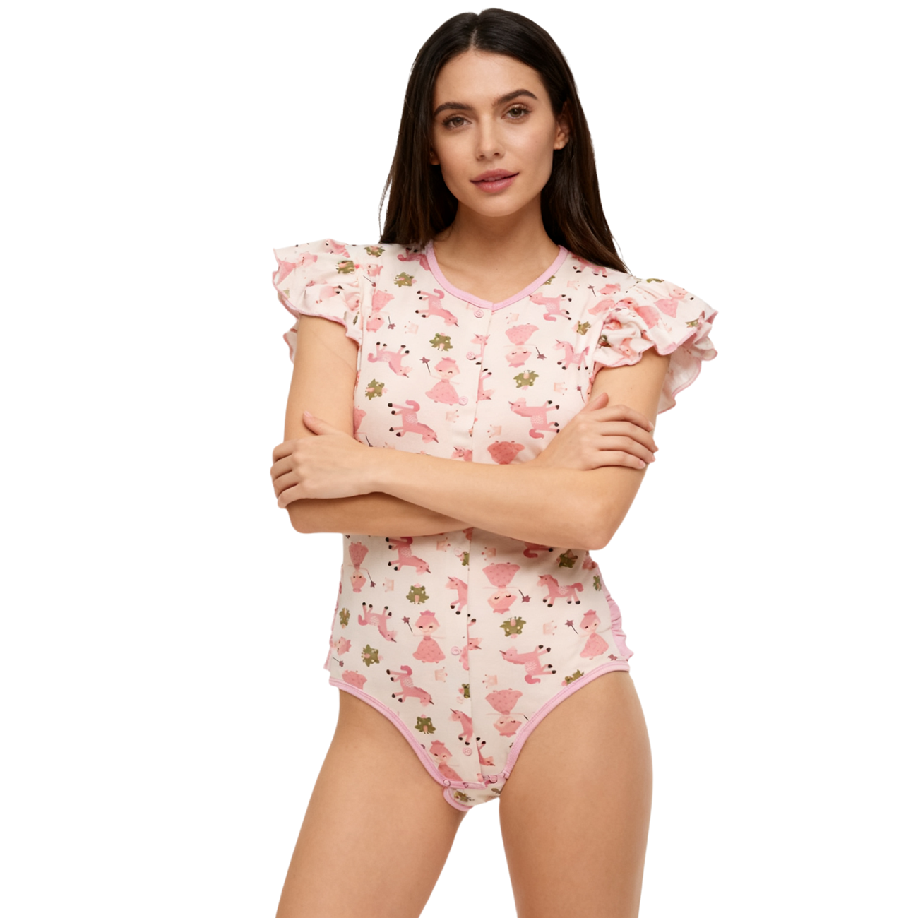 pink princess bodysuit/adult o - огляд і ціна Romper Onesie Baby