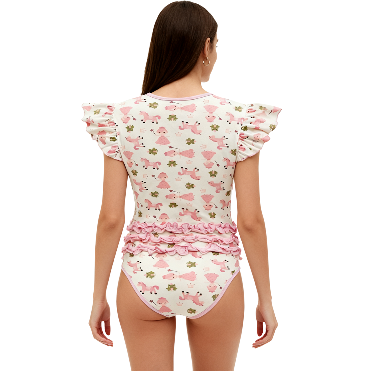 pink princess bodysuit/adult o - огляд і ціна Romper Onesie Baby