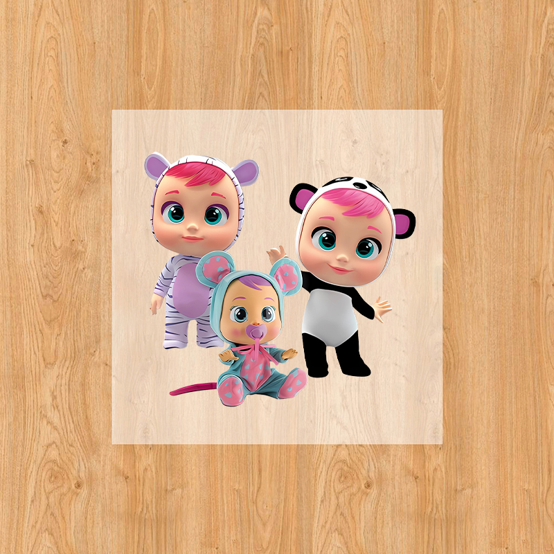 Crying Babies Iron on Patches  - огляд і ціна Baby Clothing Discount