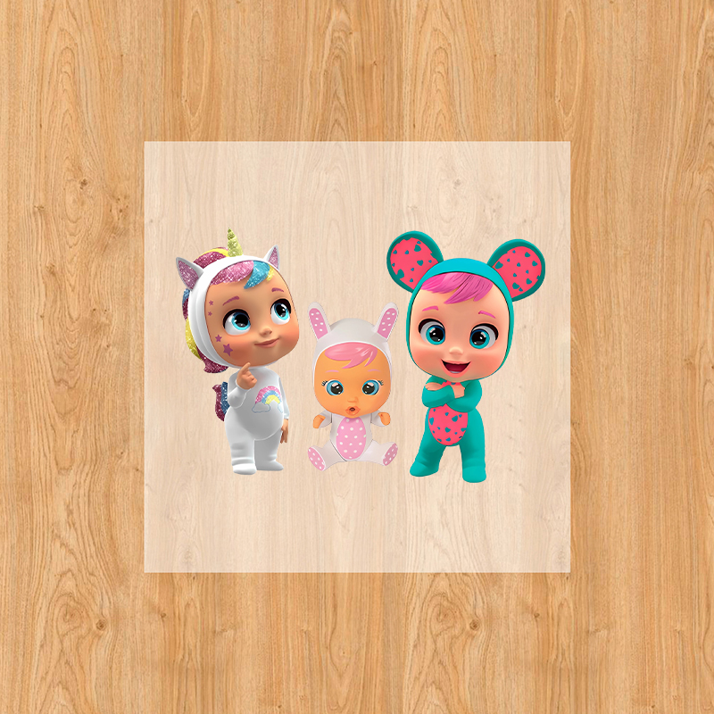 Crying Babies Iron on Patches  - огляд і ціна Baby Clothing Discount