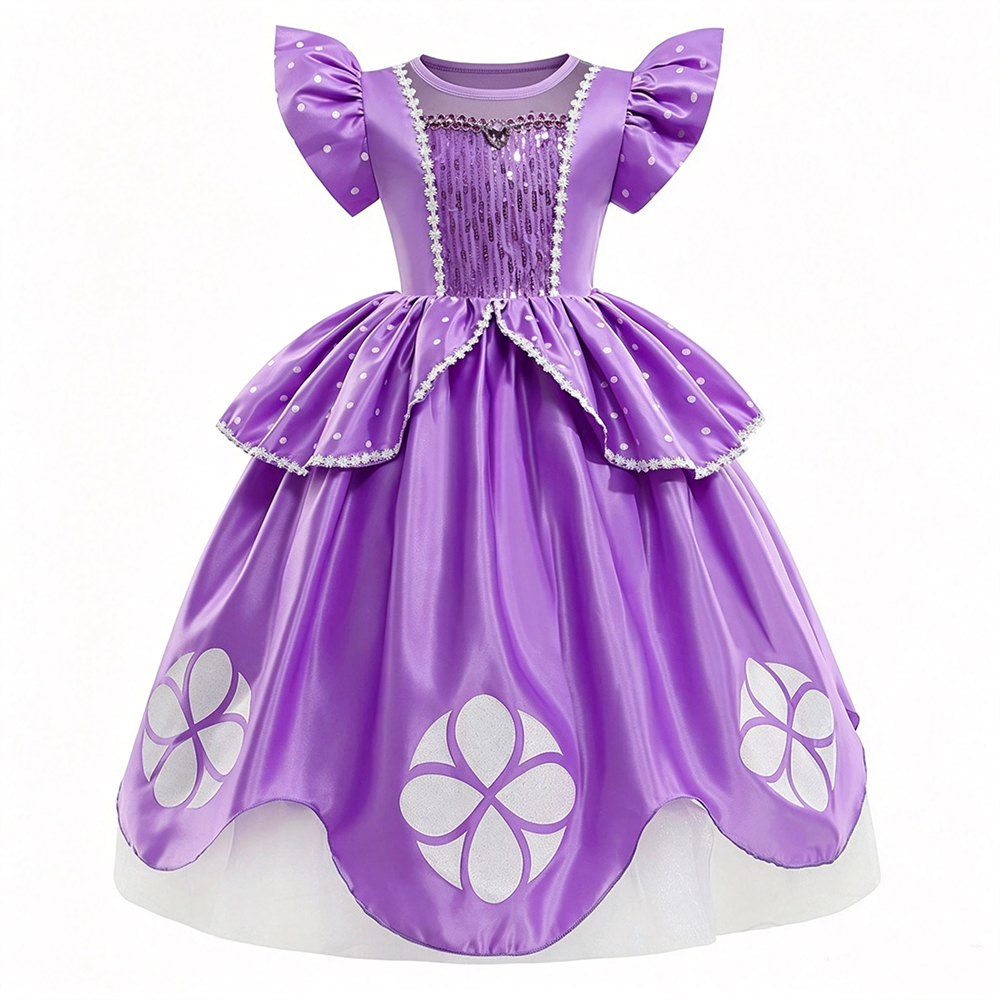 Sofia Costume Girl Kids Purple - огляд і ціна Baby Clothing Sizes