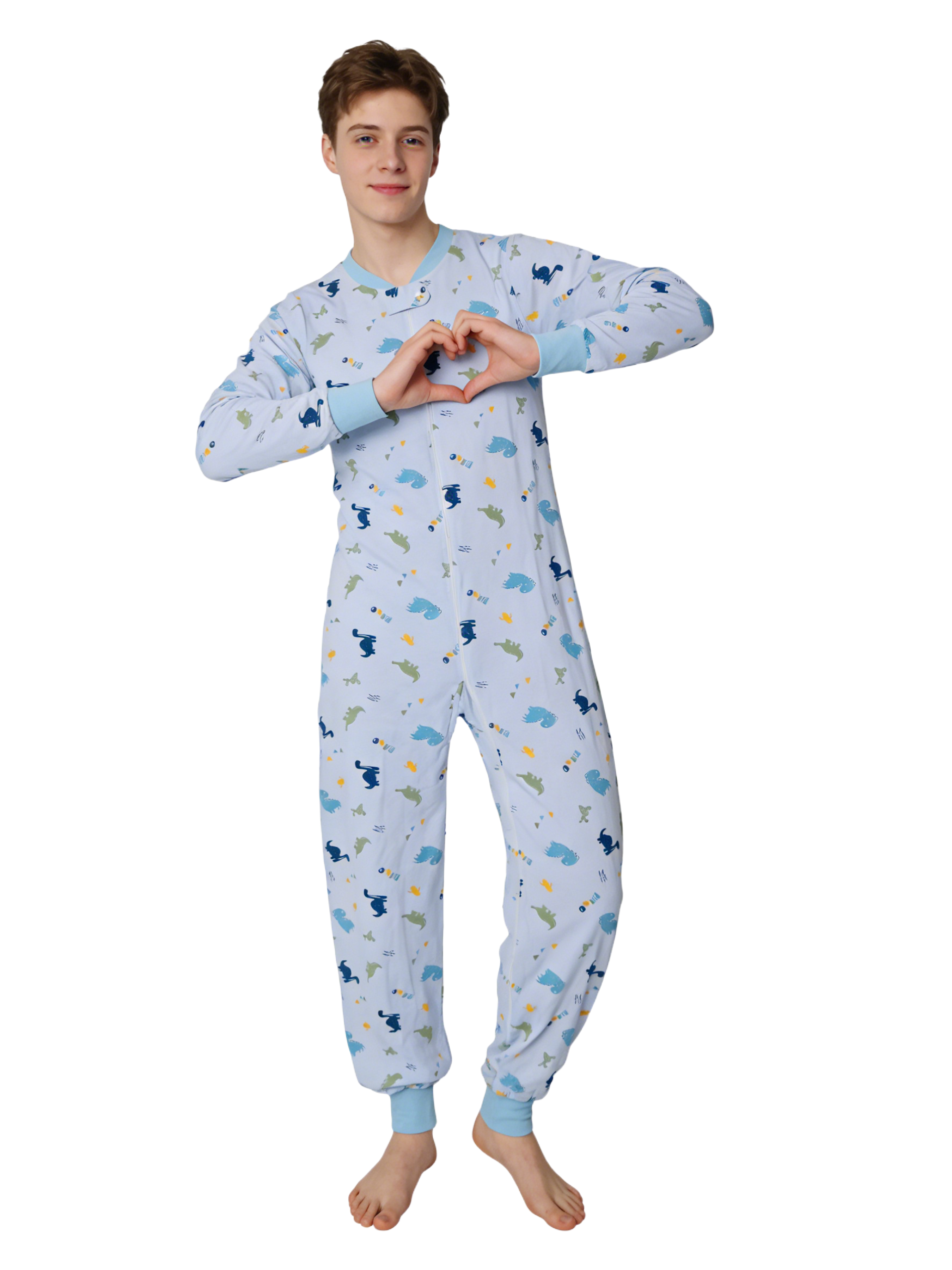 Adult blue dinosaur onesie wit - огляд і ціна Romper Onesie Baby