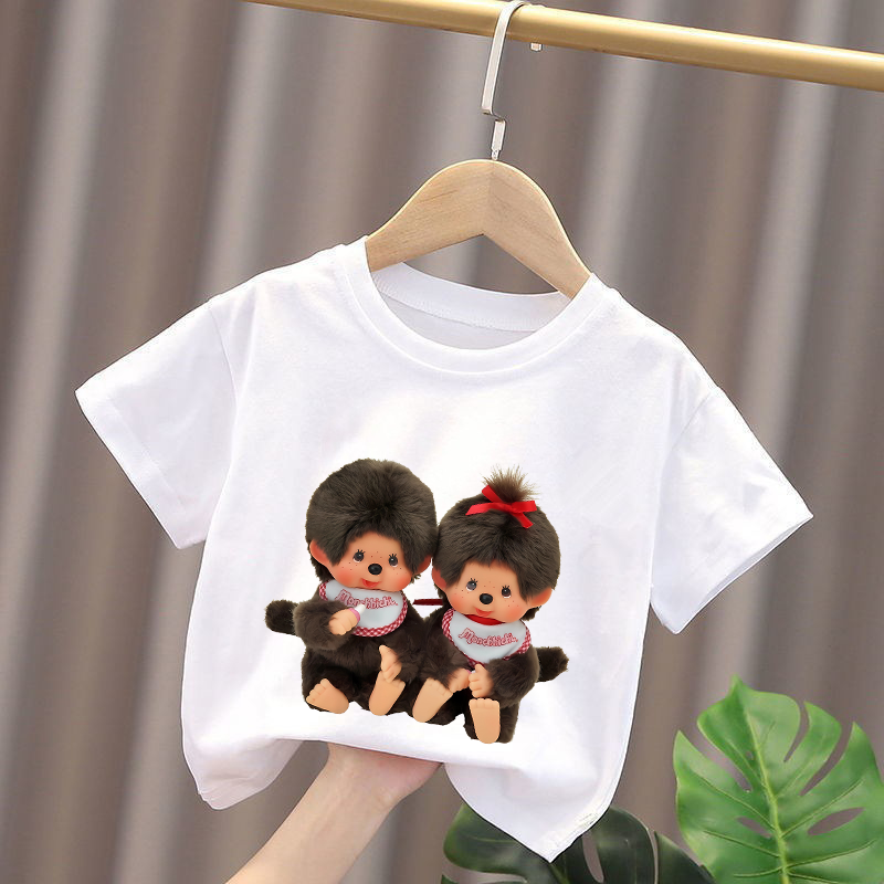 Monchhichi Kids T-shirts Anime - огляд і ціна Baby Clothing Accessories