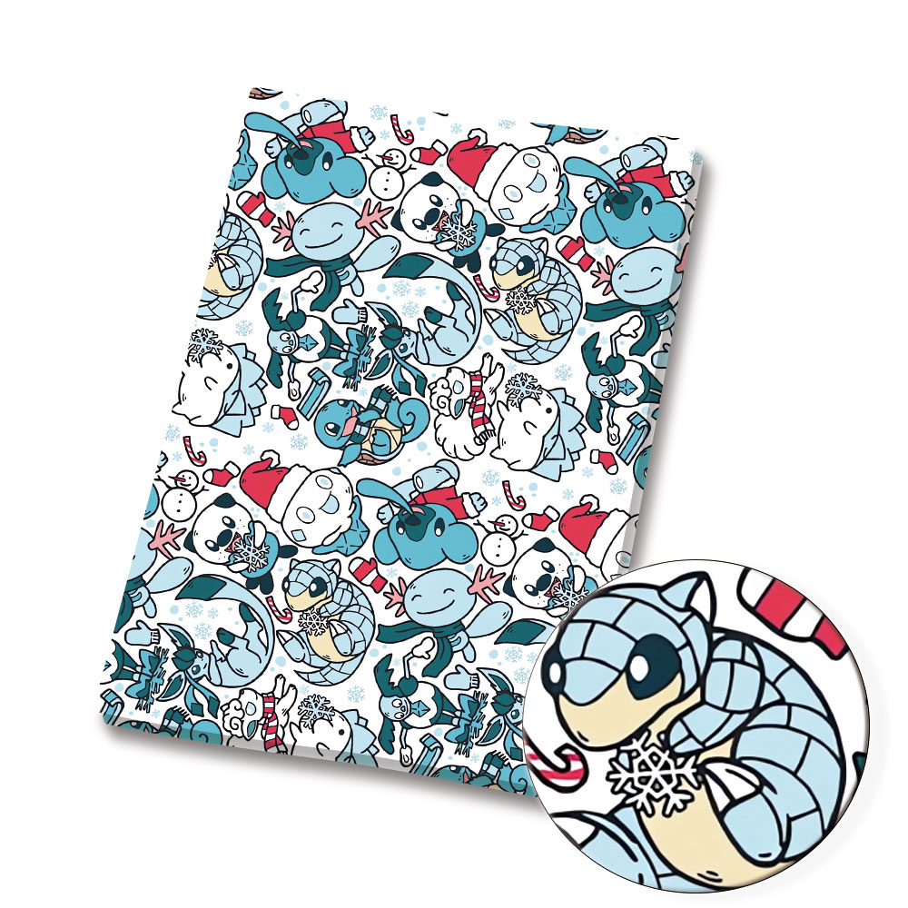 Pokemon Cartoon Fabric140*50cm - огляд і ціна Baby Clothing Sewing