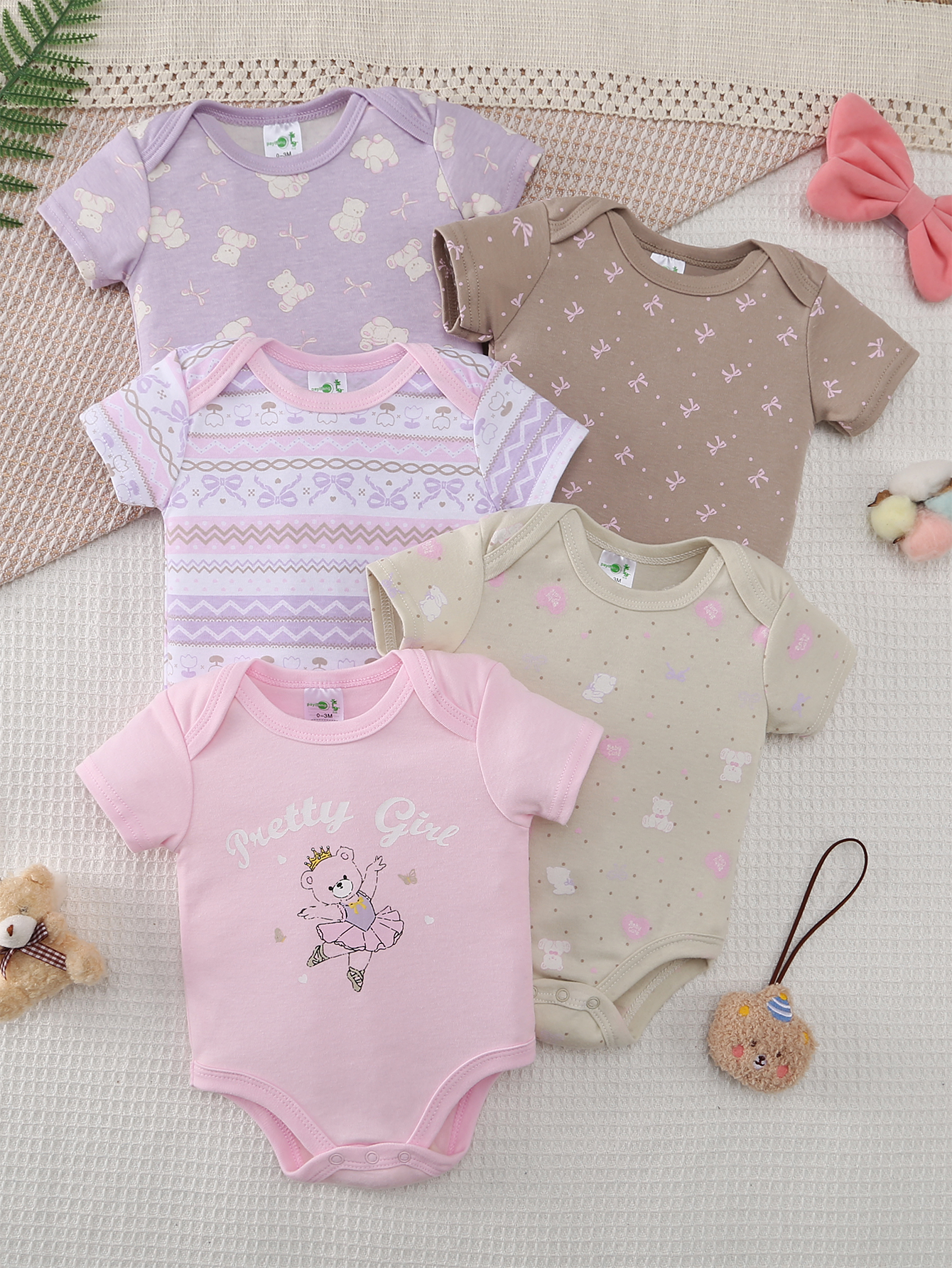 5-Piece Set of Newborn Baby Gi - огляд і ціна Baby Clothing Used