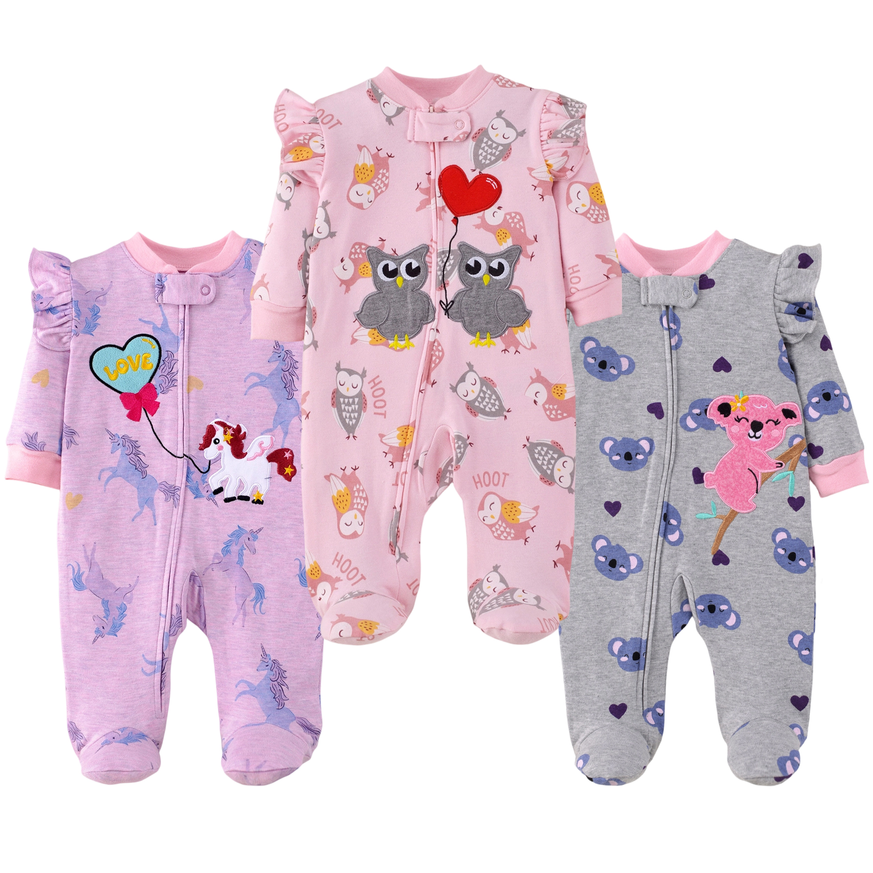 Pure Cotton Baby Footed Romper - огляд і ціна Romper Onesie Baby