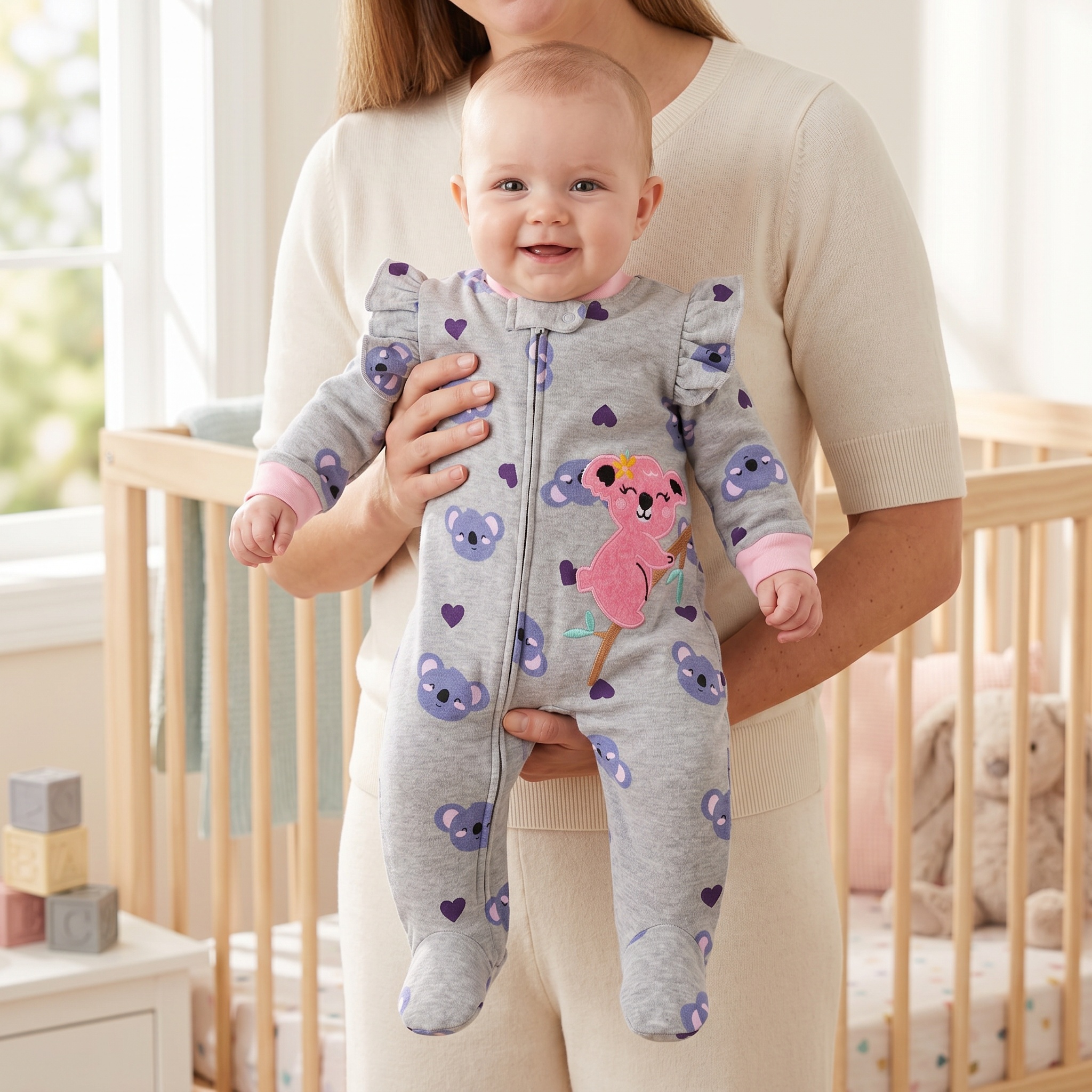 Pure Cotton Baby Footed Romper - огляд і ціна Romper Onesie Baby