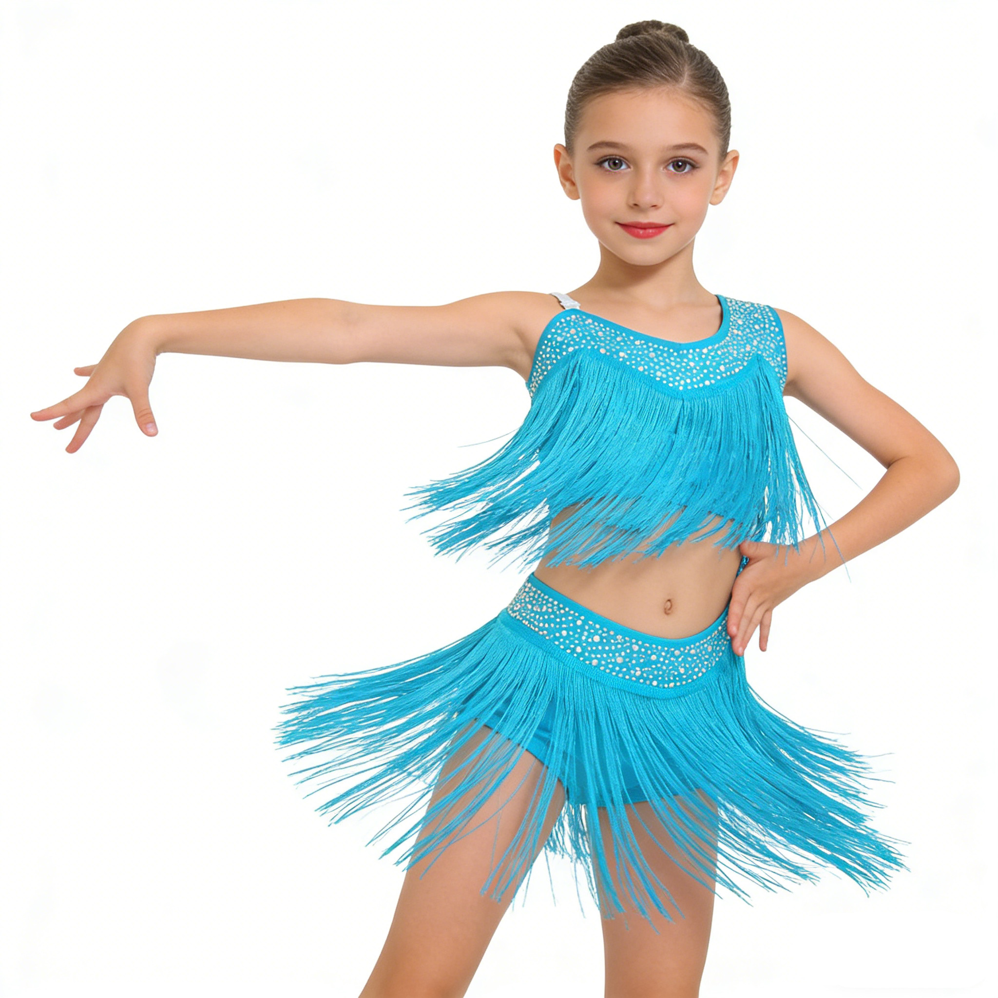 6-16Y Girls Latin Jazz Dance C - огляд і ціна Baby Clothing Sizes
