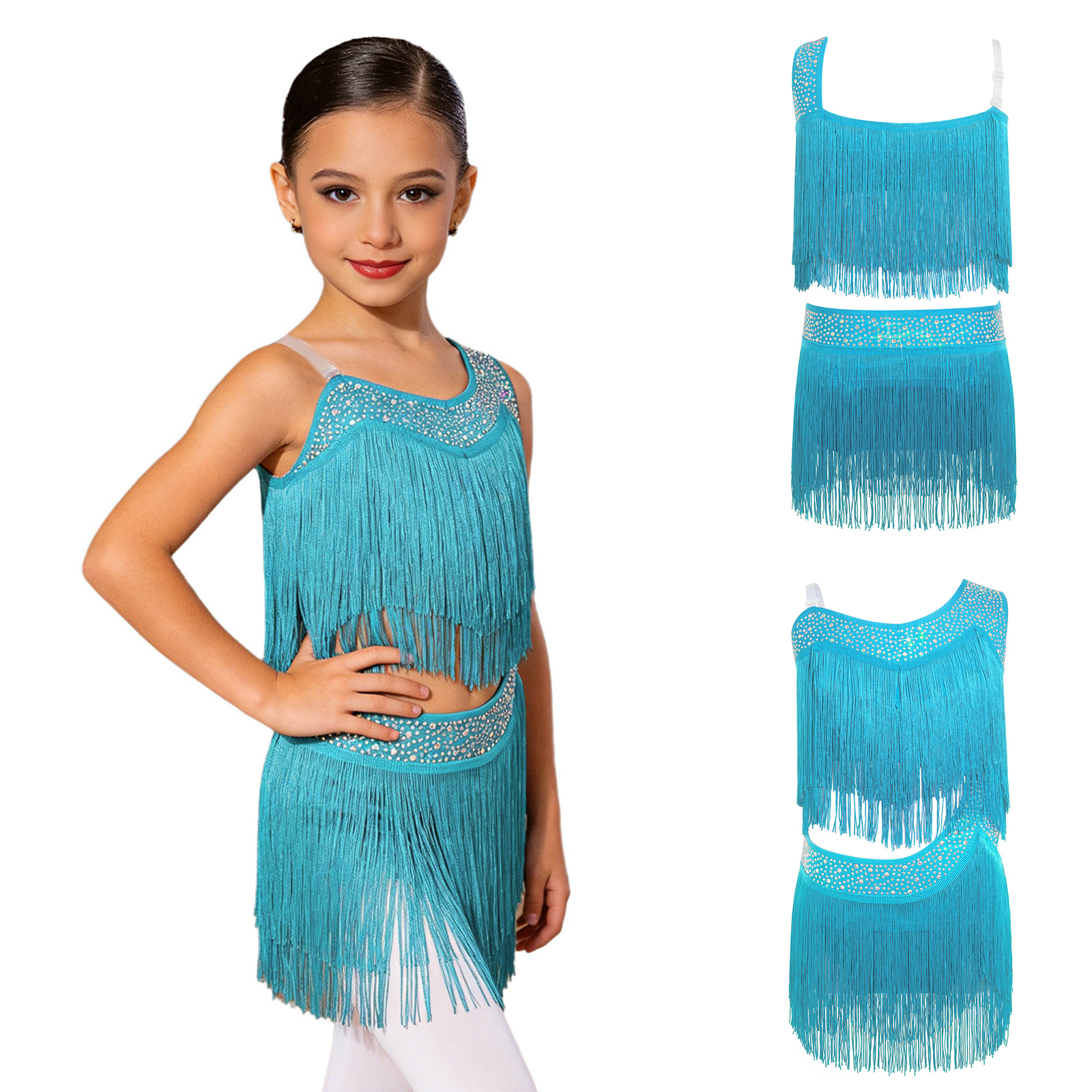 6-16Y Girls Latin Jazz Dance C - огляд і ціна Baby Clothing Sizes