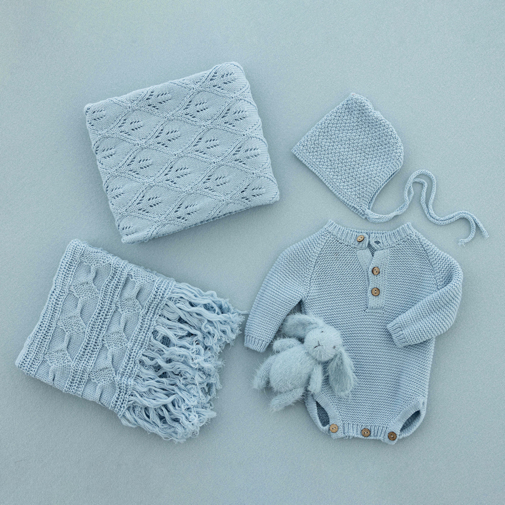 Knitted Baby Photography Cloth - огляд і ціна Baby Clothing Accessories